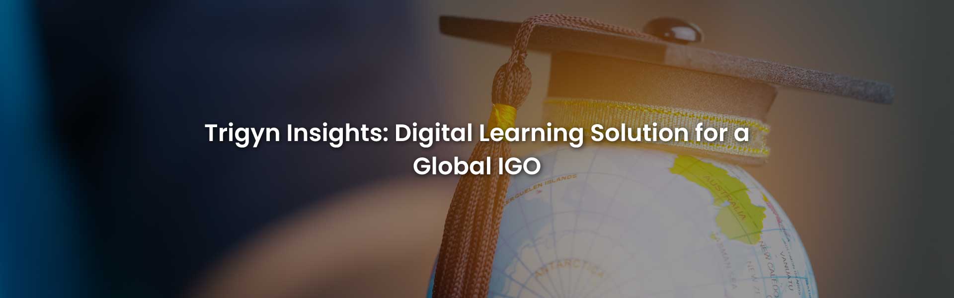 Digital Learning Solution for IGO Case Study