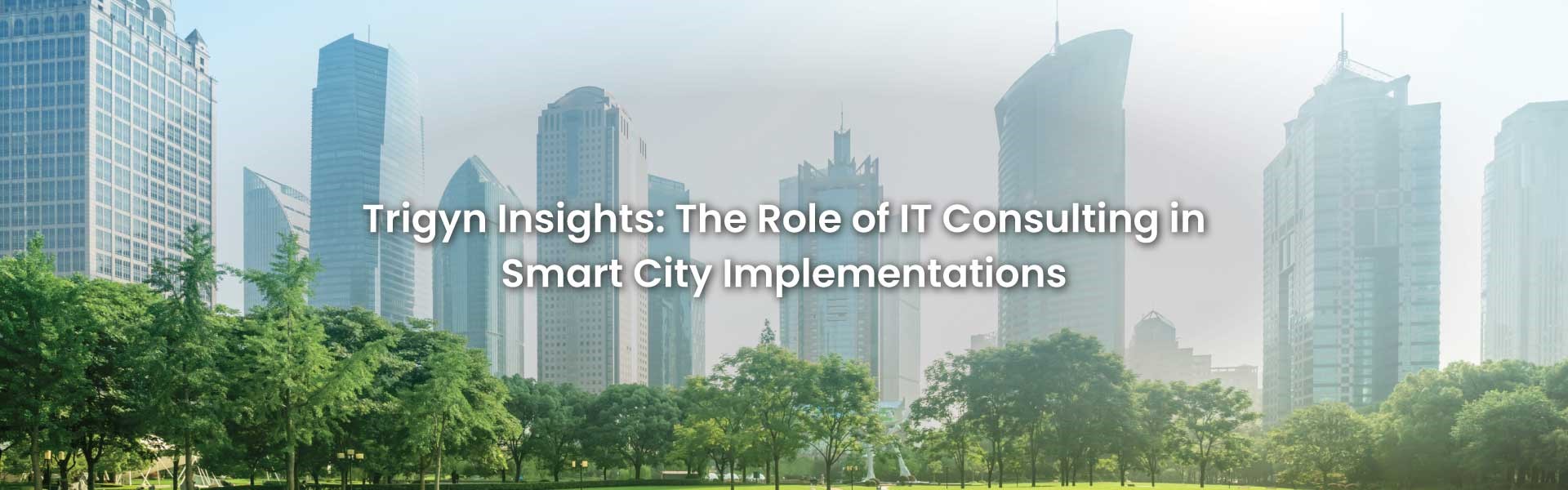  Role of IT Consulting in Smart City