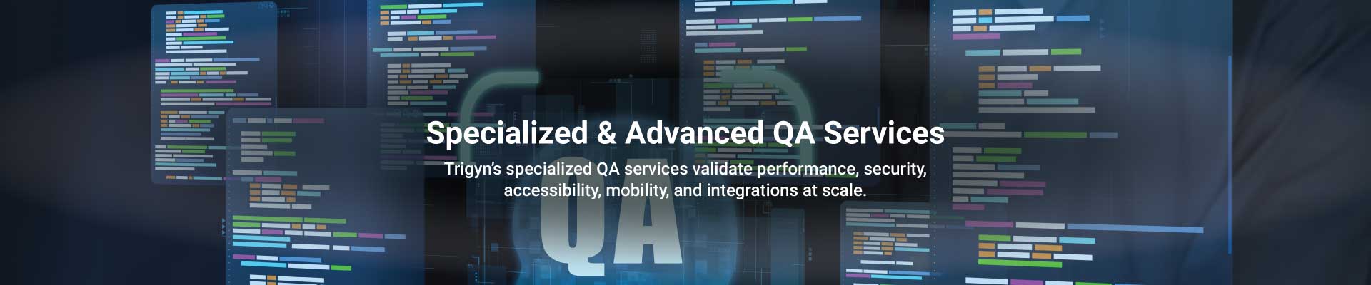 Specialized & Advanced QA